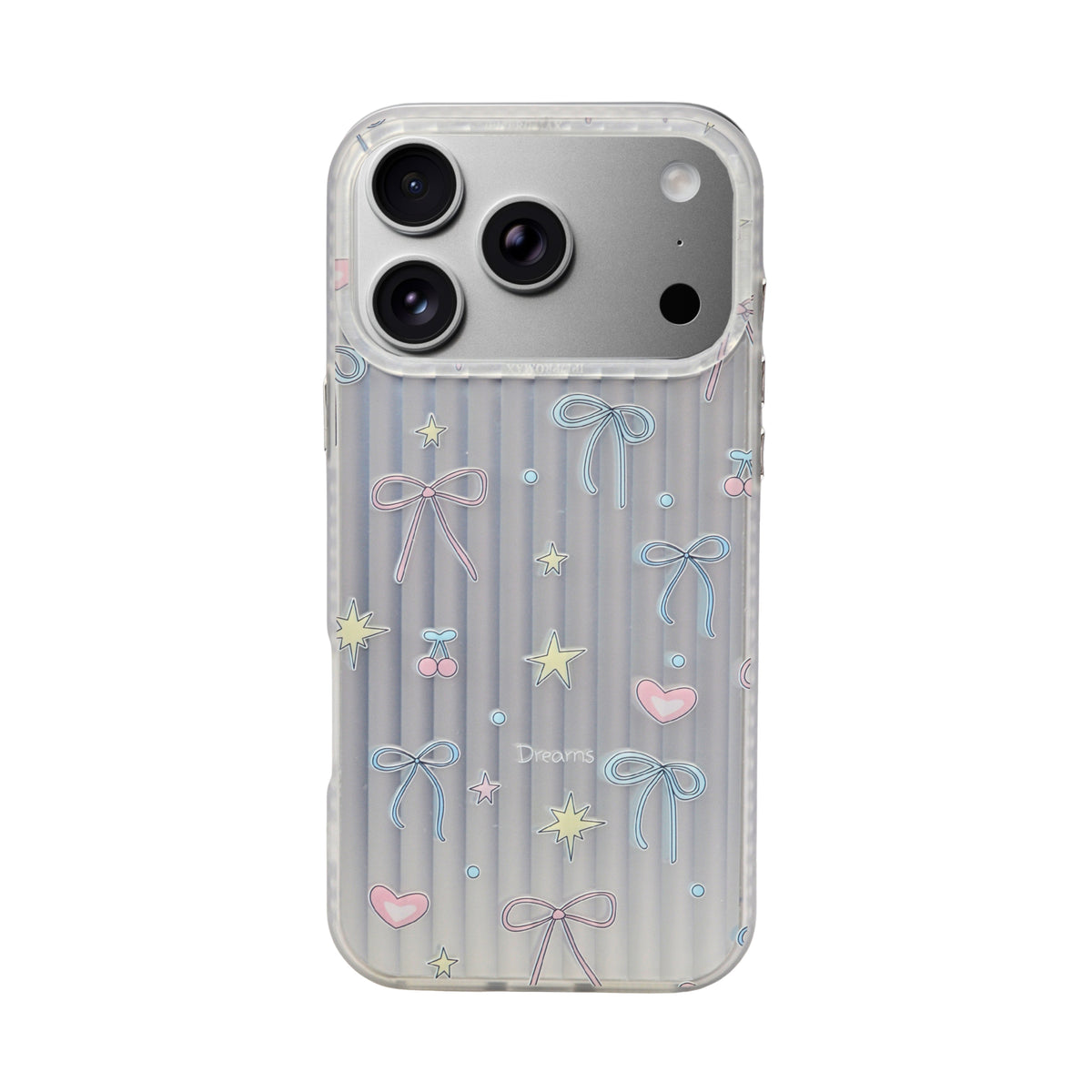 Aesthetic Bow & Floral Phone Case for iPhone 17 Pro Max