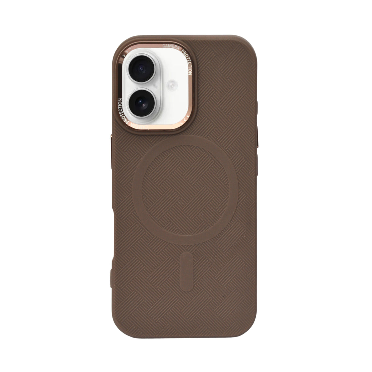 Textured Anti-Slip Silicone MagSafe Compatible Phone Case for iPhone 16 Plus