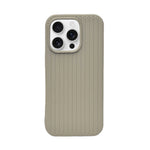 Minimal Jute Textured Matte Protective Phone Case For iPhone 16 Pro Max