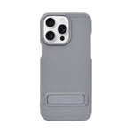 Silicone Soft Matte Finish Phone Case with Kickstand For iPhone 16 Pro Max