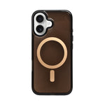 Glossy Transparent Tinted Magsafe Compatible Phone Case for iPhone 16 Plus