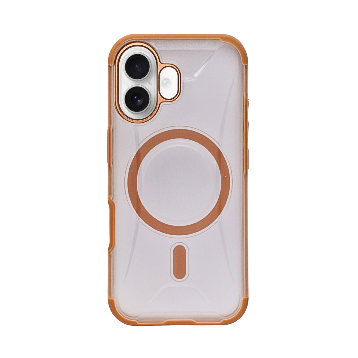 Transparent MagSafe Case with Shockproof Protection for iPhone 16 Plus