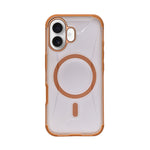 Transparent MagSafe Case with Shockproof Protection for iPhone 16 Plus