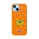 Cute Floral with 3D Bow Phone Case For iPhone 15