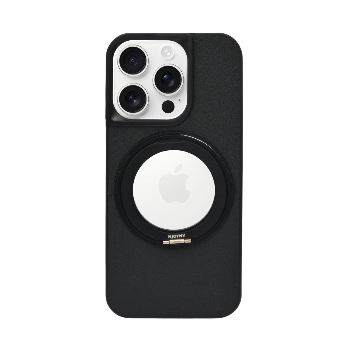 Metallic Camera Protector Frame with 360° Rotatable Kickstand Phone Case for iPhone 16 Pro Max
