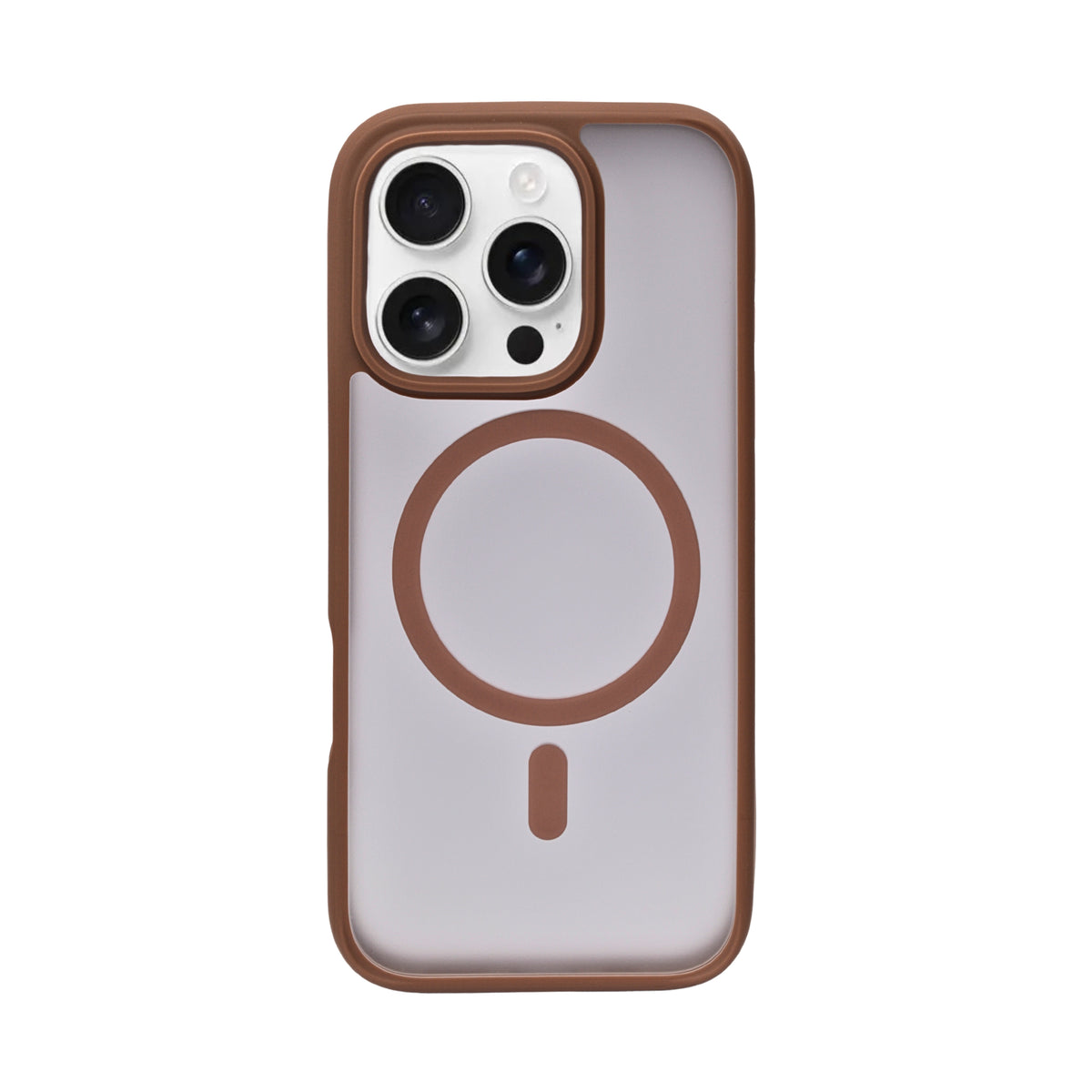 Matte Transparent Hard Shell Protective Phone Case for iPhone 16 Pro