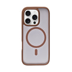 Matte Transparent Hard Shell Protective Phone Case for iPhone 16 Pro