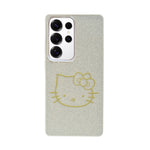 Glitter Sparkle Kitty Phone Case for Samsung Galaxy S25 Ultra
