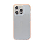 Transparent Hard Back Case with Colored Side Grip Phone Case For iPhone 14 Pro