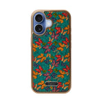 Floral Detachable MagSafe Compatible Phone Case for iPhone 17