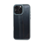 Transparent Crome Camera Ring Protective Phone Case for iPhone 16 Pro Max