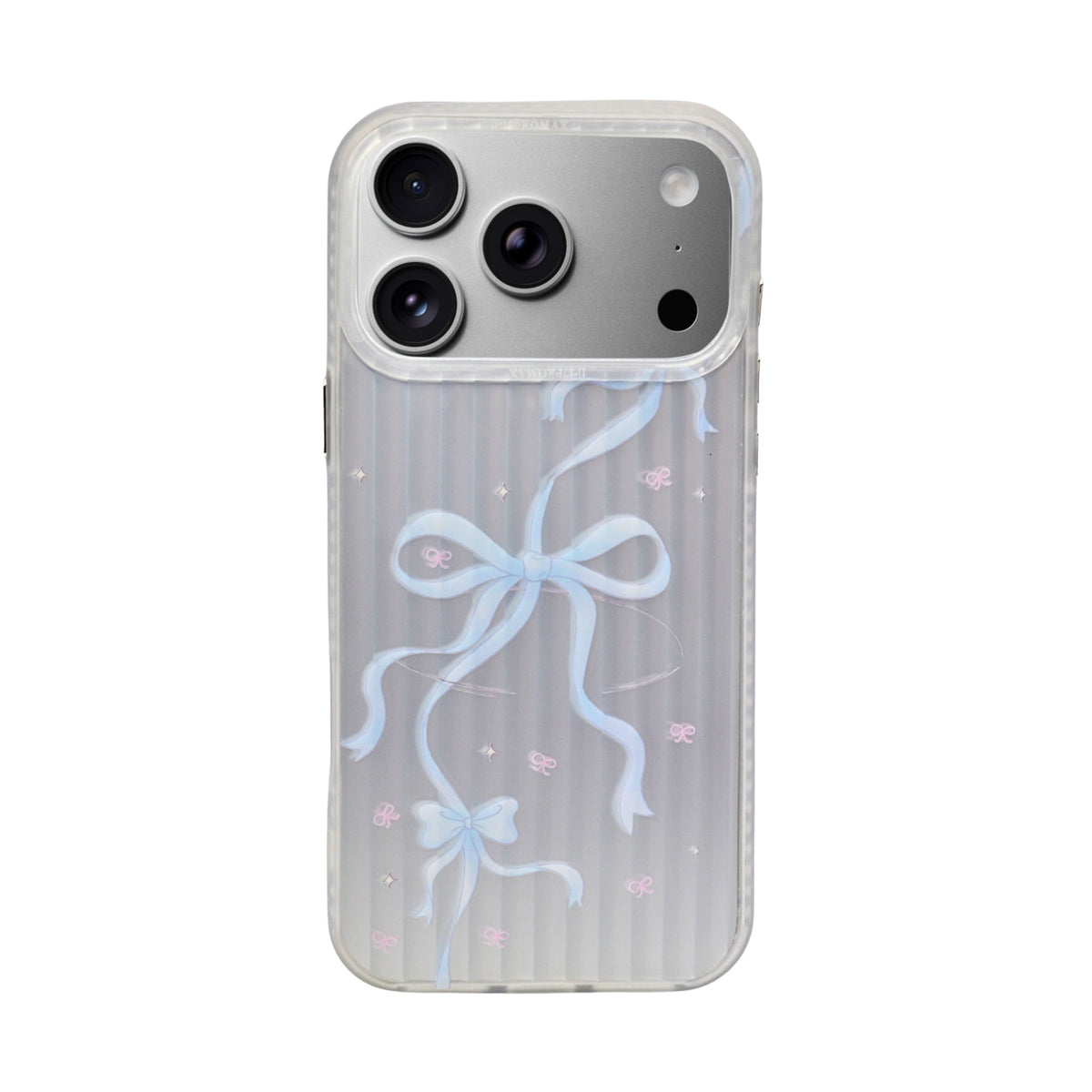 Aesthetic Bow & Floral Phone Case for iPhone 17 Pro Max