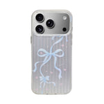 Aesthetic Bow & Floral Phone Case for iPhone 17 Pro Max