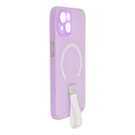 Frosty Matte with Silicone Finger Loop Phone Case for iPhone 13 / 14