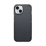 Geometric Carbon Fiber Texture Phone Case for iPhone 13 /14