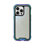 Eye Catching Iridescent Edge Clear Phone Case for iPhone 13 Pro