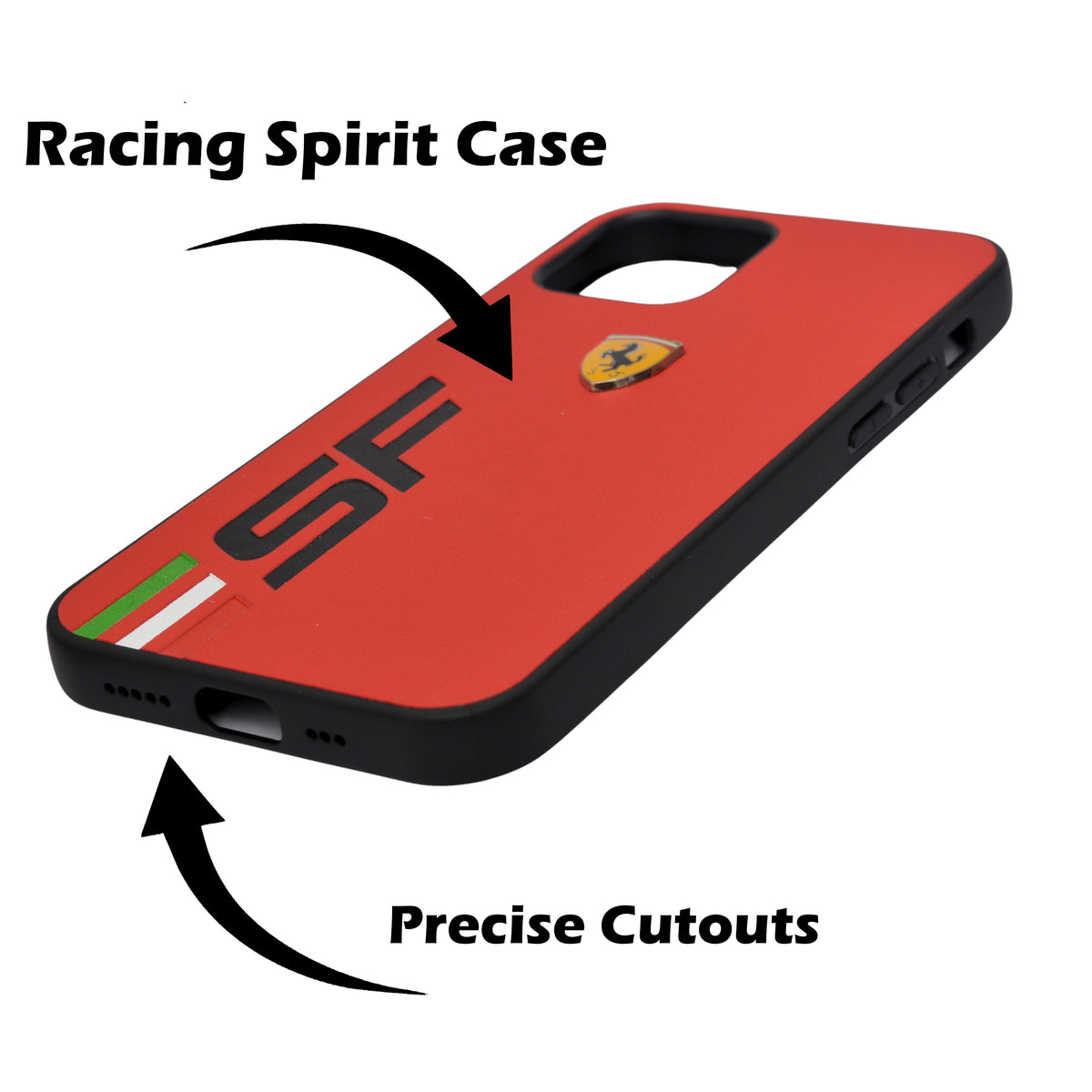 Premium SF Logo Motorsport Cover For iPhone 12 / 12 Pro