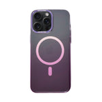 Aesthetic Gradient MagSafe with Metal Camera Protection Phone Case for iPhone 15 Pro Max