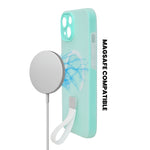 Frosty Matte with Silicone Finger Loop Phone Case for iPhone 14 Plus / 15 Plus