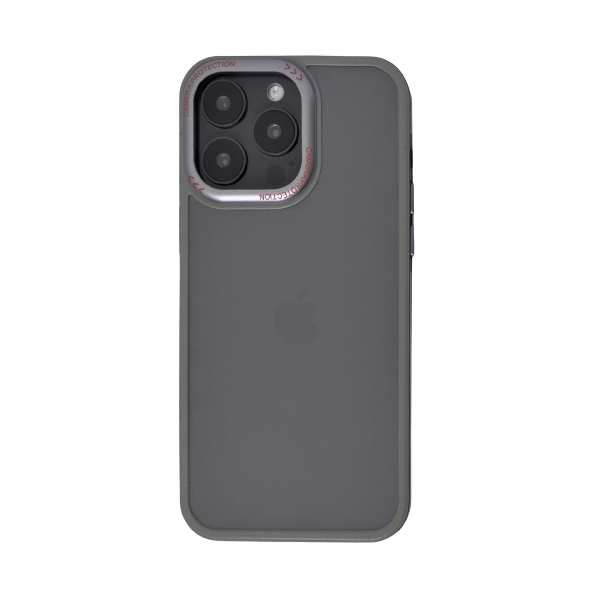 Transparent Case with Metal Camera Lens Protector Phone Case for iPhone 15 Pro Max