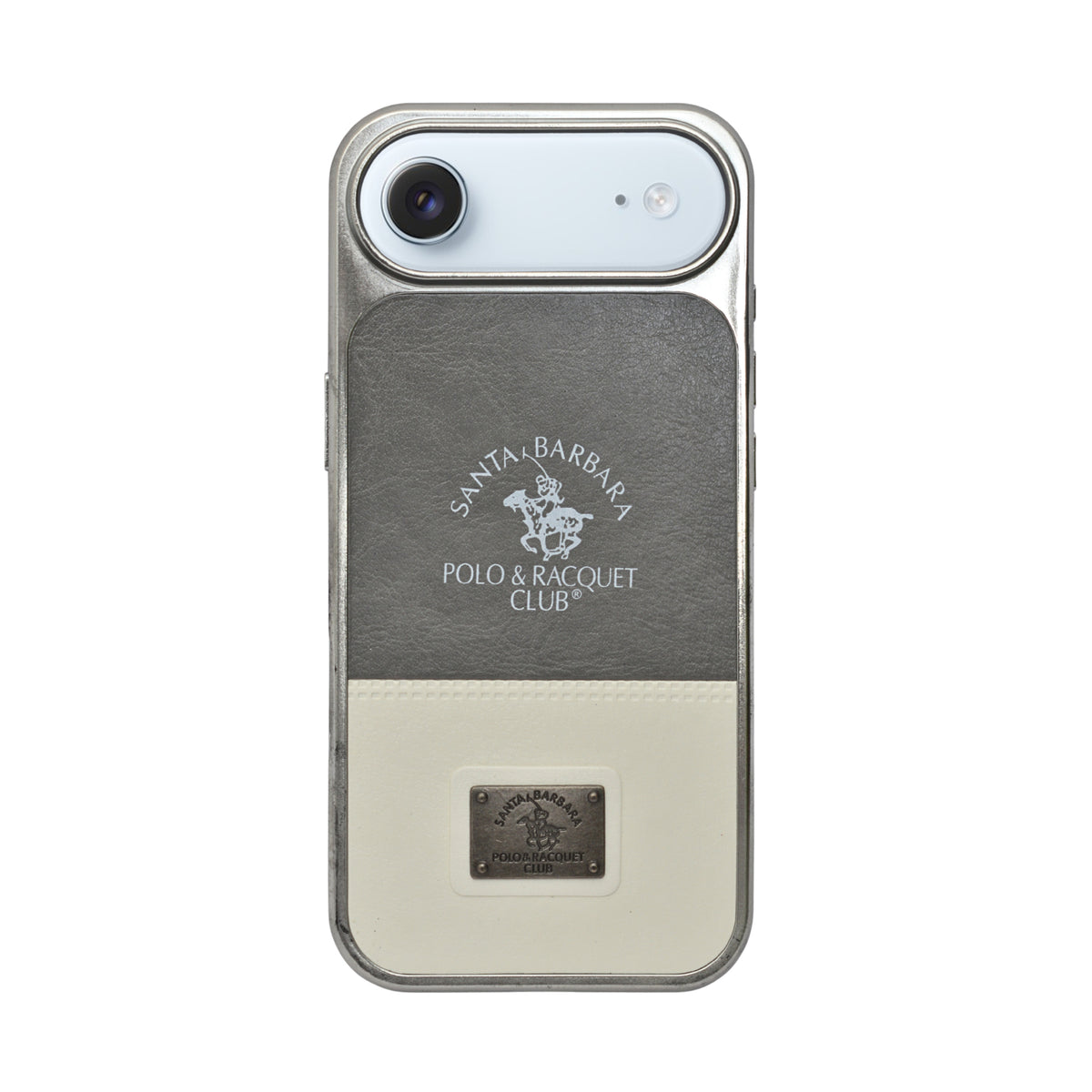 Santa Barbara Polo Club Dual Tone Leather Finish Phone Case for iPhone 17 Air