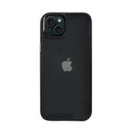 Transparent Hard back with Chrome Border Anti Slip Grip Phone Case for iPhone 14 Plus/15 Plus