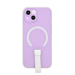 Frosty Matte with Silicone Finger Loop Phone Case for iPhone 13 / 14