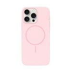 Soft Silicone with MagSafe Ring Phone Case for iPhone 15 Pro