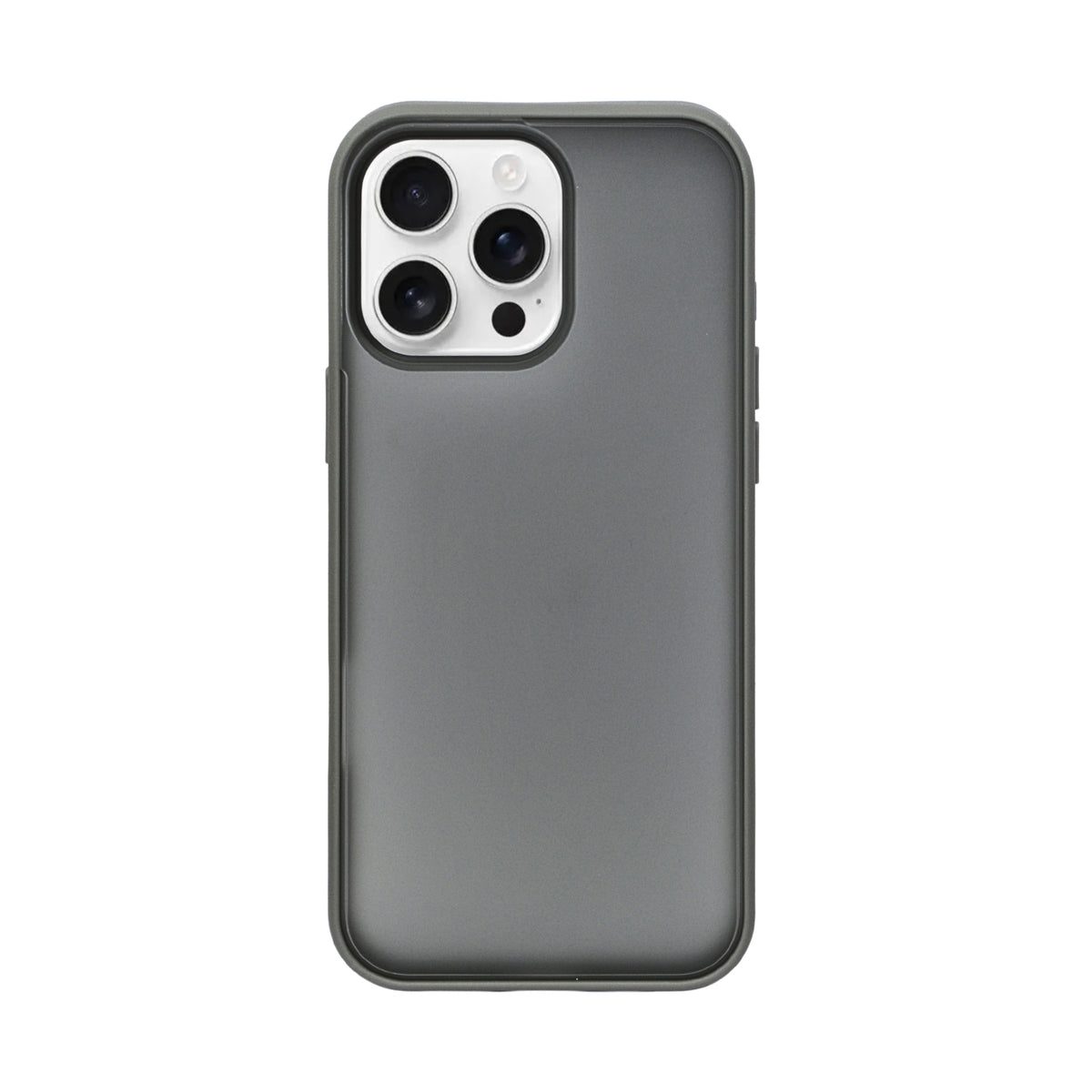 Minimalist Matte Finish Transparent Phone Case for iPhone 16 Pro Max