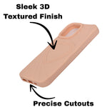 3D Heart Design Soft Silicone Protective Case for iPhone 16 Plus