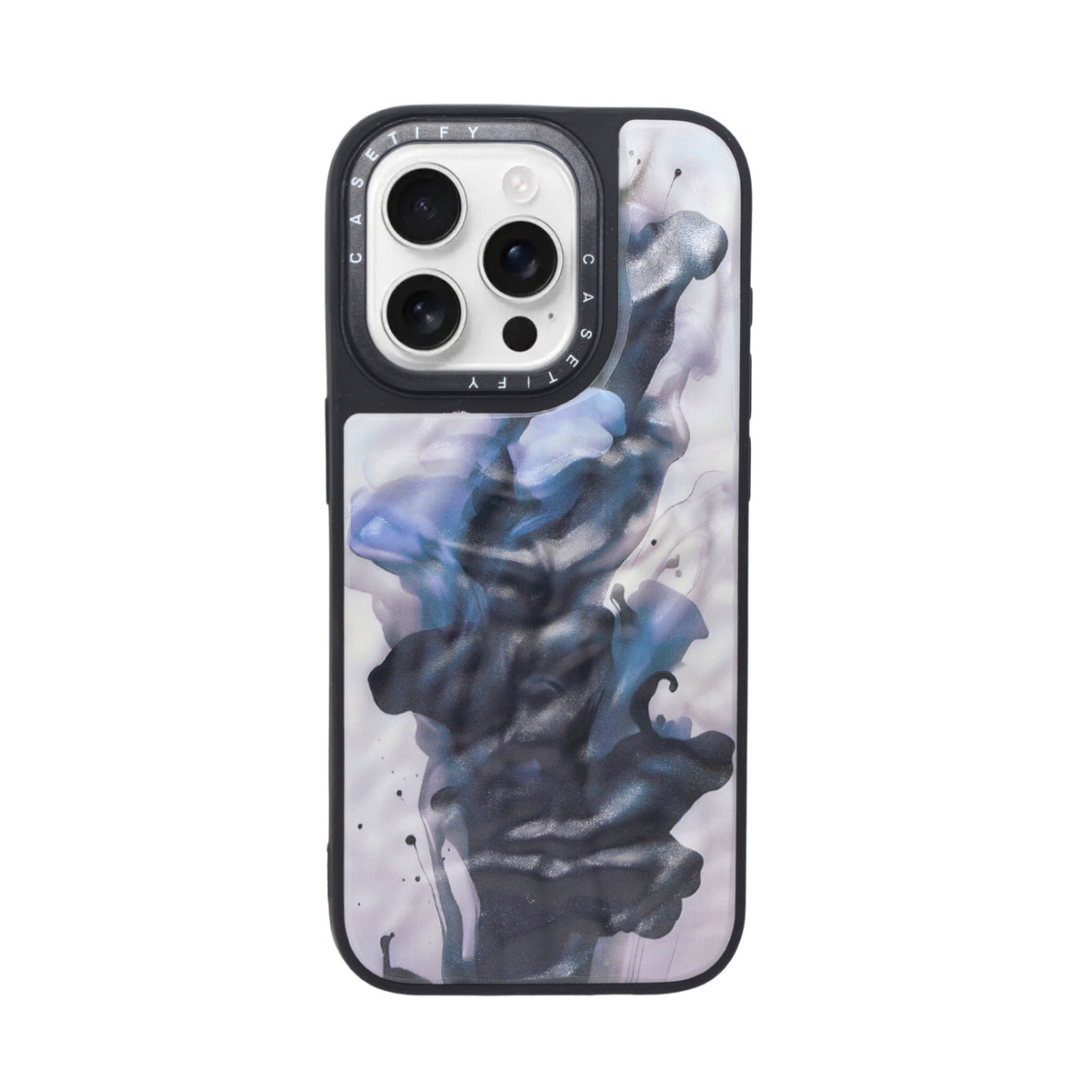 Marble Glossy Abstract Protective Phone Case For iPhone 15 Pro Max