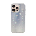 Aesthetic Bow & Floral Print Phone Case for iPhone 16 Pro Max