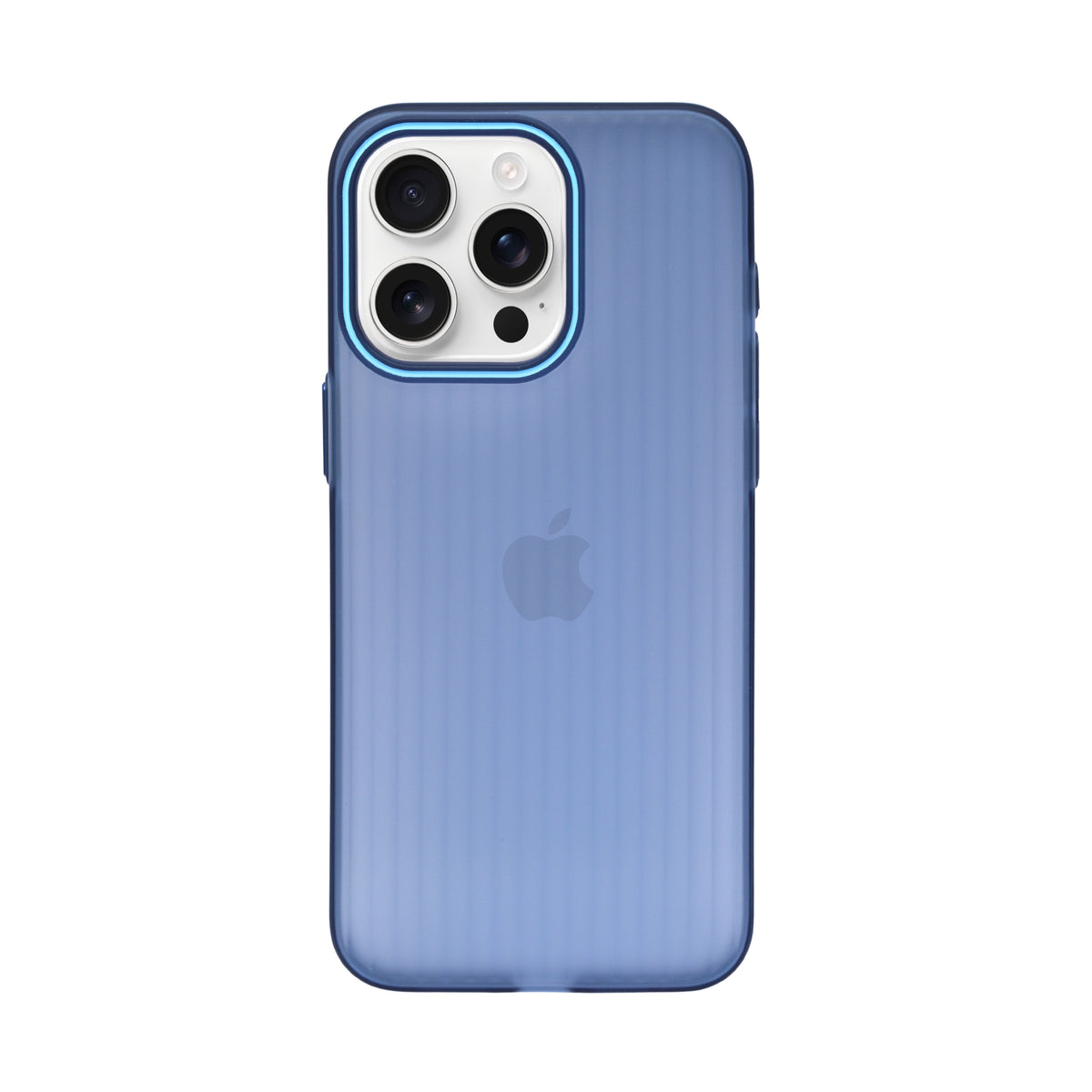 Frosted Matte Corrugated Texture Phone Case for iPhone 15 Pro Max