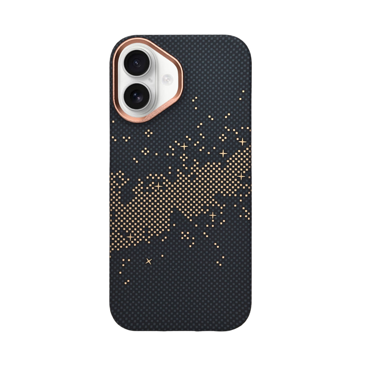 Kevlar Texture Magsafe Armor Phone Case for iPhone 17