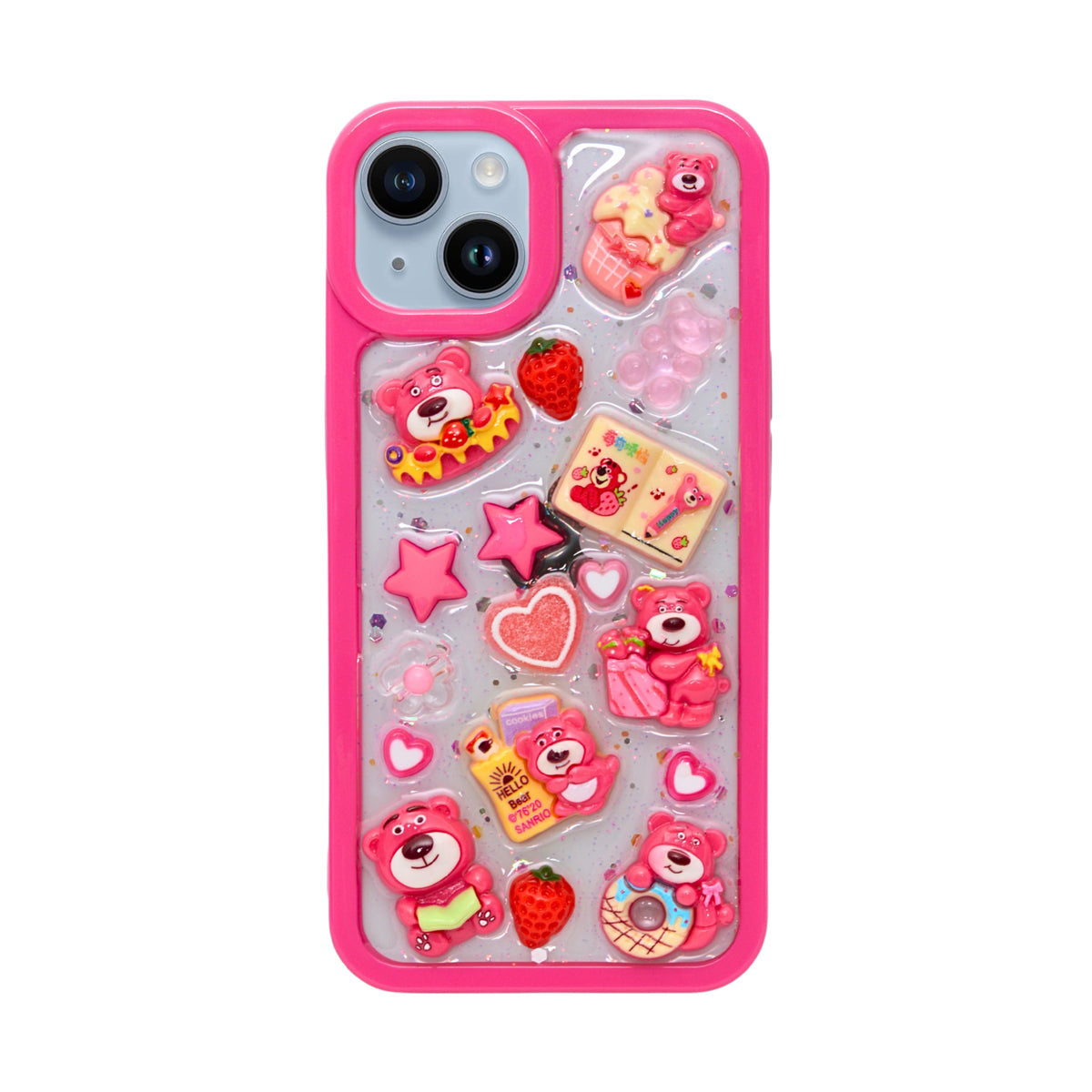 Cute 3D Cartoon Doodle Phone Case for iPhone 13 / 14