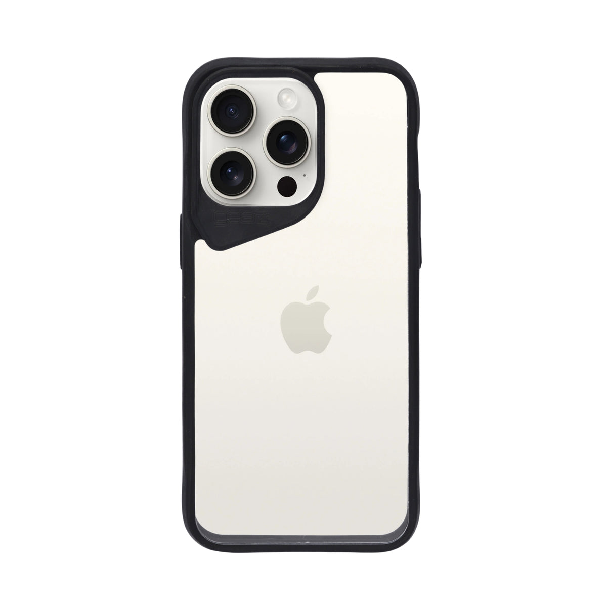 Crystal Clear with TPU Bumper Phone Case for iPhone 15 Pro Max