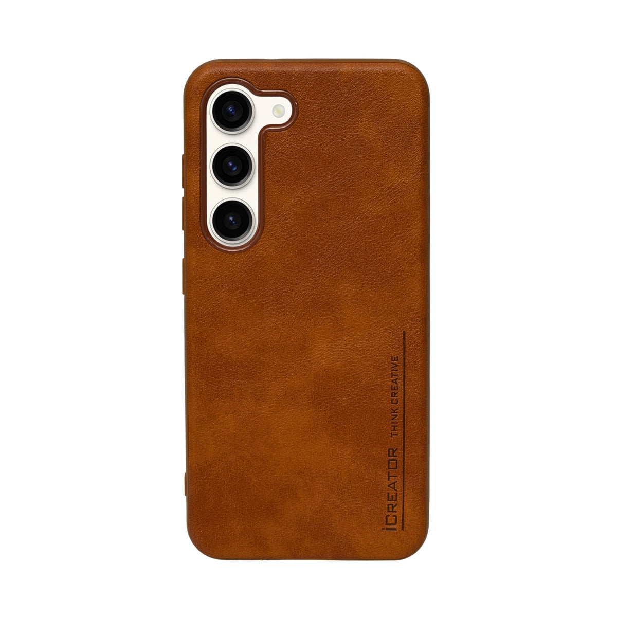 Leather Texture with Camera Protection Phone Case for Samsung Galaxy S23