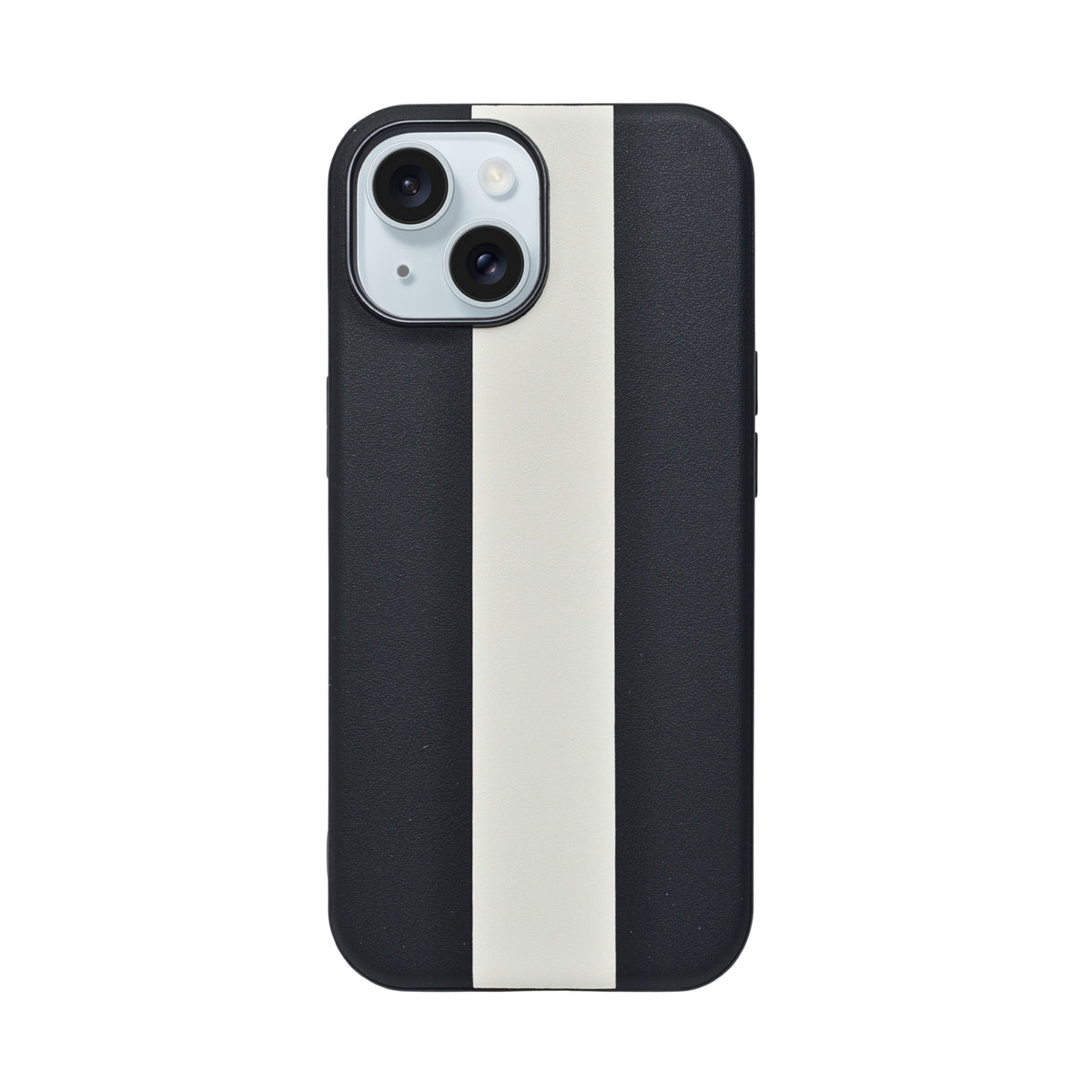 Bold Dual Tone Stipes Pattern Phone Case for iPhone 15