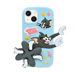 Tom Character 3D Silicone Phone Case for iPhone 13/ 14/ 15