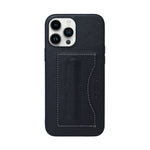 Smooth Leather Case With Card Holder Back Cover For iPhone 13 Pro Max