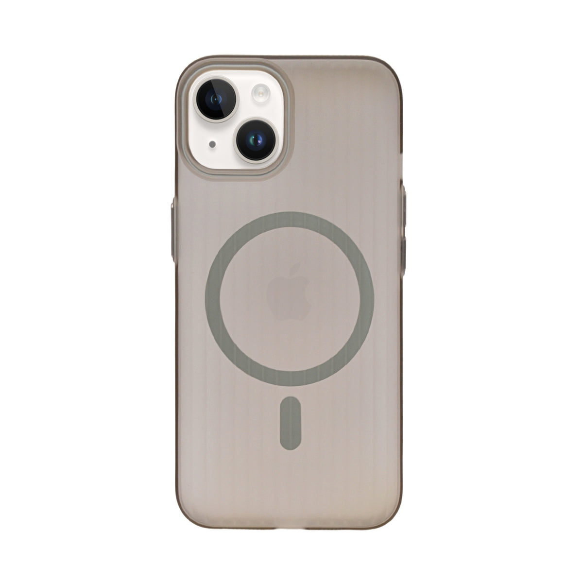 Transparent Matte Finish MagSafe Compatible Phone Case for iPhone 13/ 14