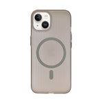 Transparent Matte Finish MagSafe Compatible Phone Case for iPhone 13/ 14