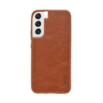 Faux Leather Texture Phone Case for Samsung Galaxy S22 Plus