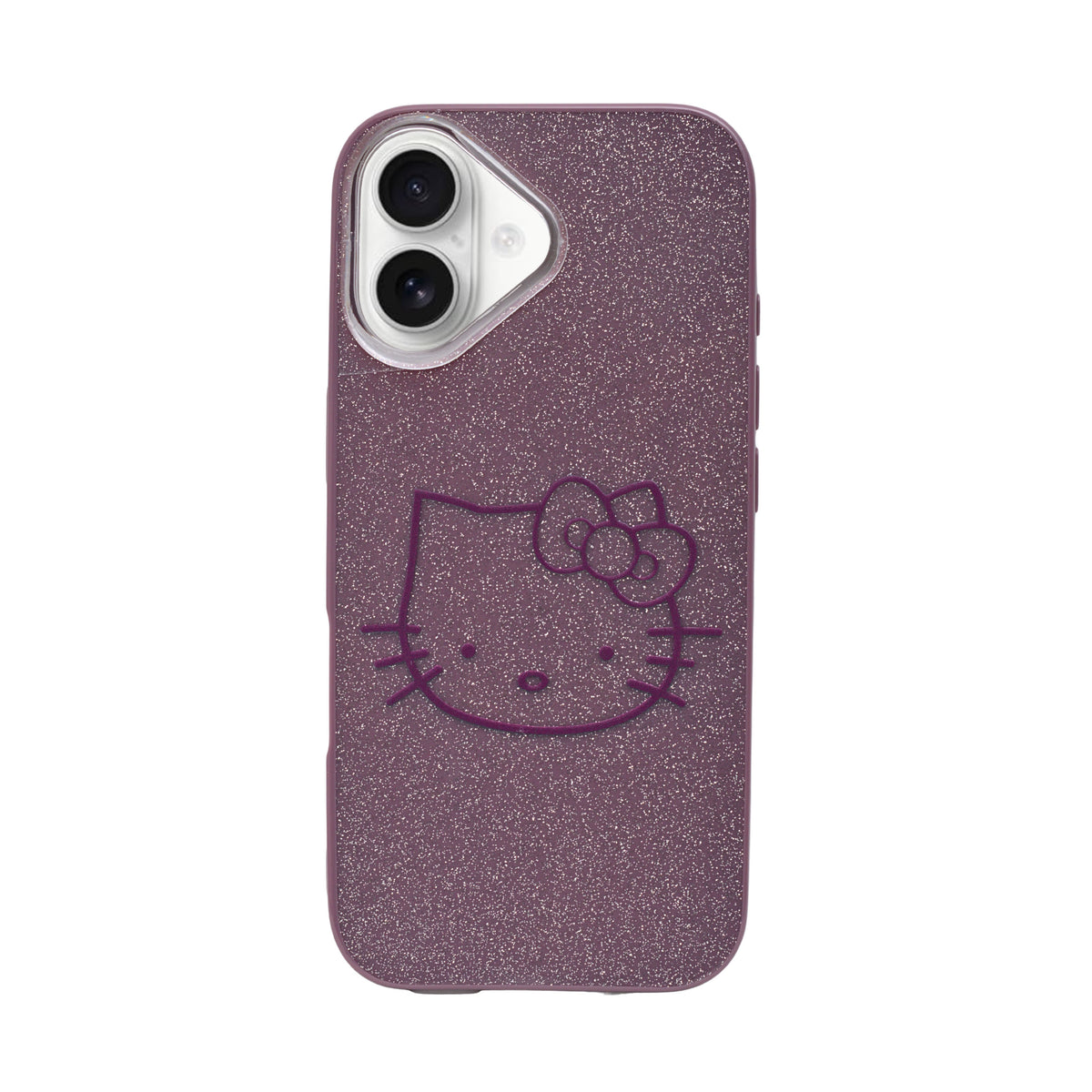 Glitter Sparkle Kitty Phone Case for iPhone 17