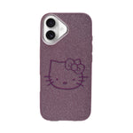 Glitter Sparkle Kitty Phone Case for iPhone 17