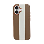 Bold Dual Tone Stipes Pattern Phone Case for iPhone 17