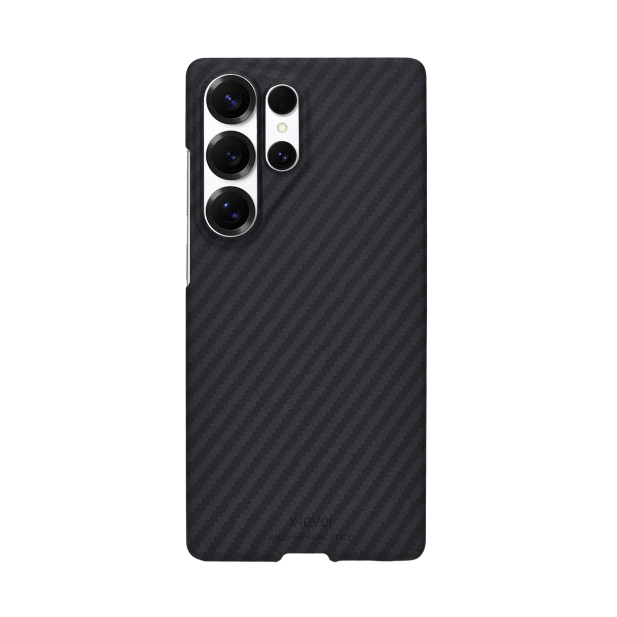 Slim Carbon Fiber Texture Case for Samsung Galaxy S25 Ultra