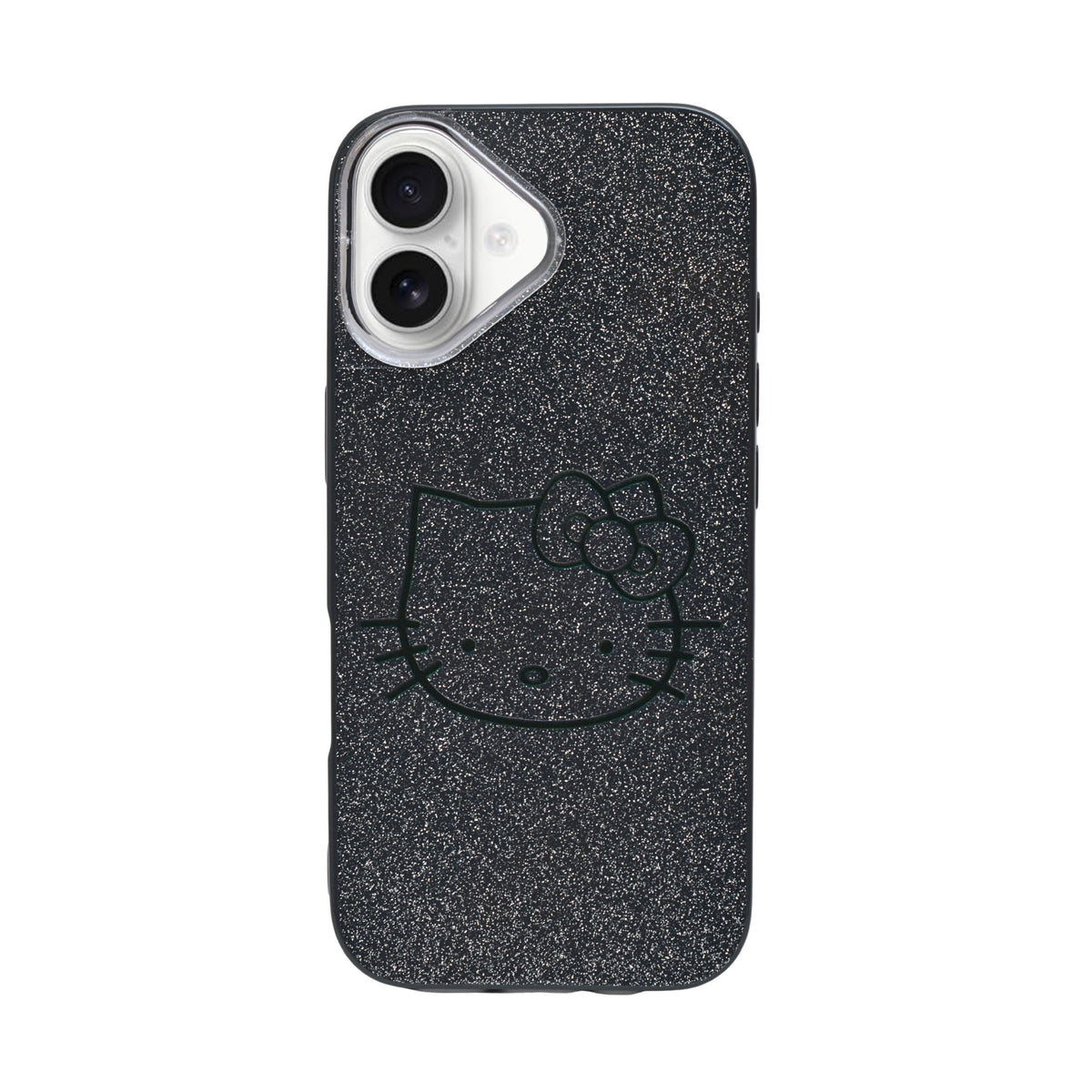 Glitter Sparkle Kitty Phone Case for iPhone 17