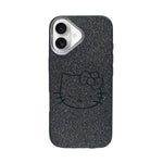 Glitter Sparkle Kitty Phone Case for iPhone 17