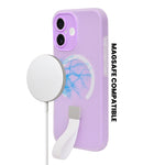 Frosty Matte with Silicone Finger Loop Phone Case for iPhone 17